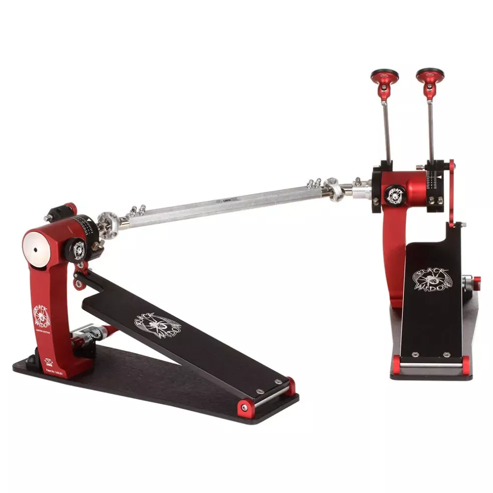 Trick PRO1V Big Foot Double Pedal – Black Widow