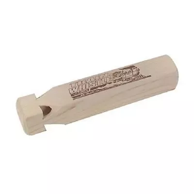 Trophy Music Train Whistle in wood