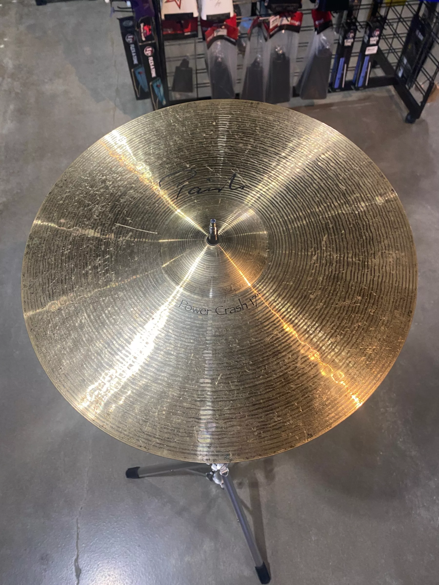 USEd Paiste Signature 17" Power Crash