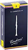 Vandoren Bb Clarinet Reeds, No2, 10 pack