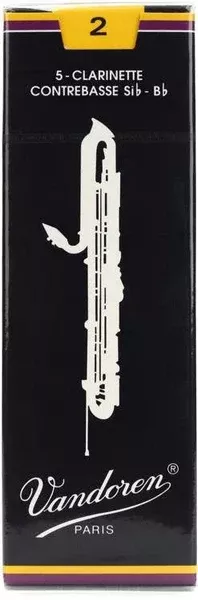vandoren-cr152-2-contrabass-reeds-box-5 VANDOREN CR152 #2 Contrabass Reeds, Box of 5