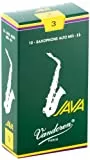 Vandoren Java Alto Saxophone Reeds, No3, 10 pack
