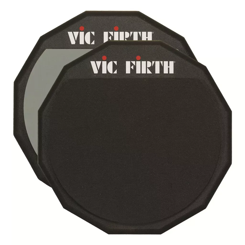 vic-firth-pad12d-12-practice-pad-double-side Vic Firth PAD12D 12" Practice Pad, Double Side