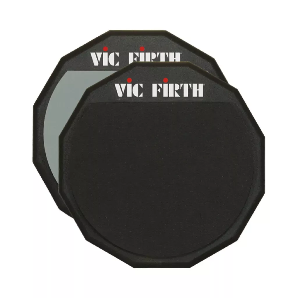 vic-firth-pad6d-6-practice-pad-double-side Vic Firth PAD6D 6" Practice Pad, Double Side
