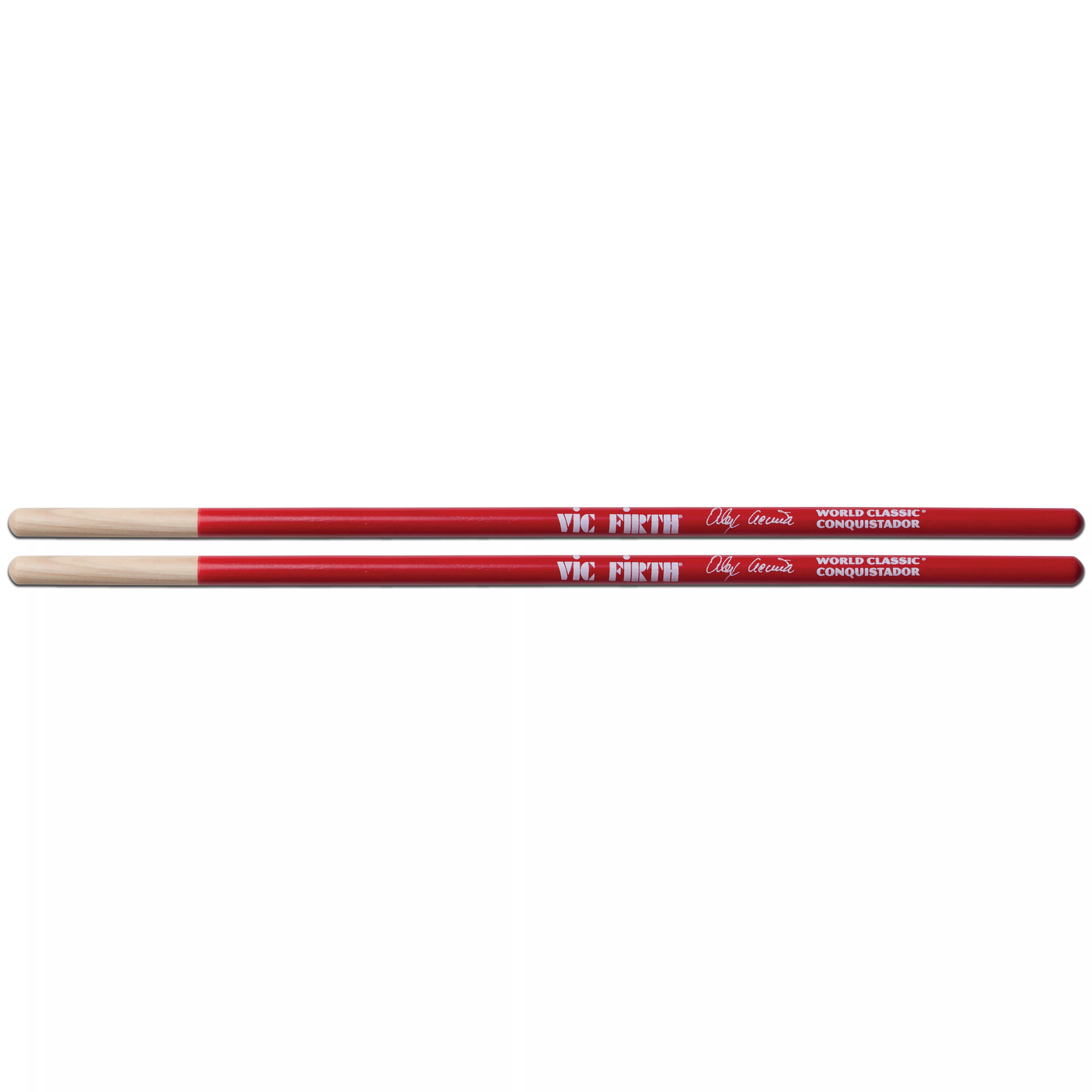 VIC FIRTH SAA WORLD CLASSIC - ALEX ACUNA 'CONQUISTADOR' TIMBALE (RED)