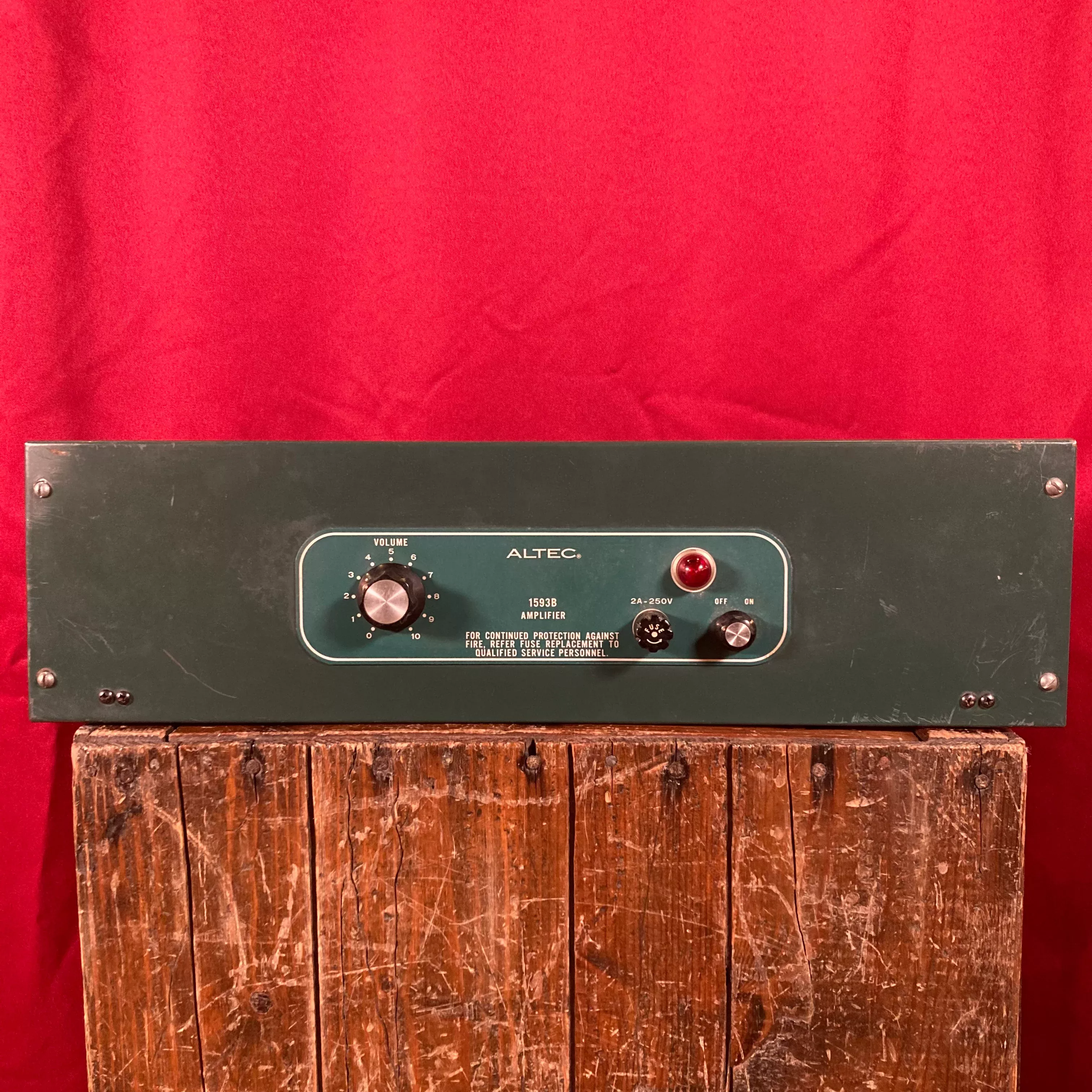 vintage-altec-lansing-1593b-solid-state-mono-power-amplifier-1 Vintage Altec Lansing 1593B Solid State Mono Power Amplifier #1
