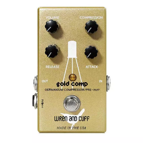 Wren and Cuff Gold Comp Compressor Pedal