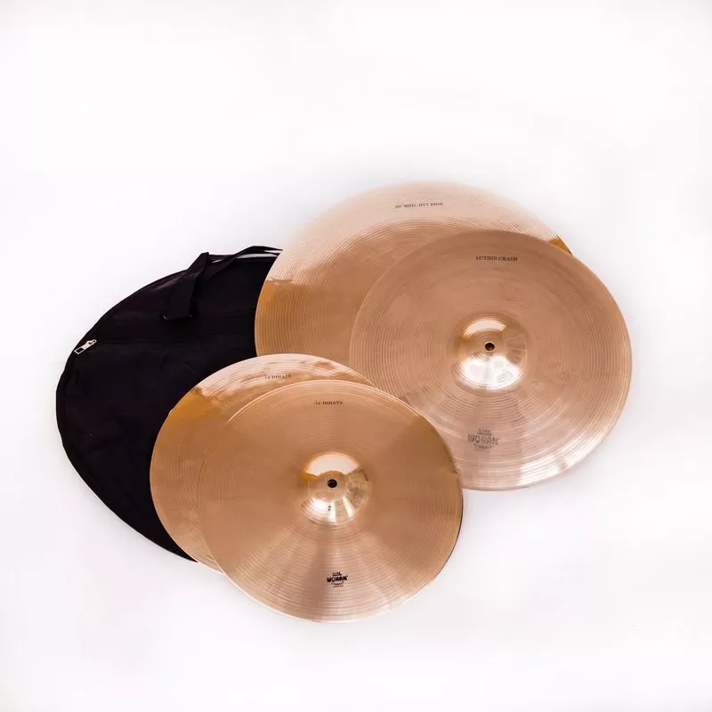 Wuhan Cymbal Pack 14HH/16/20 with Tote