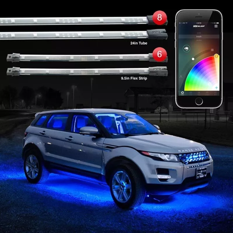 xkglow-advanced-led-interior-underglow-accent-kit-bluetooth-ctrl-ks-car-advance XKGlow Advanced LED Interior/Underglow Accent Kit Bluetooth Ctrl KS-CAR-ADVANCE