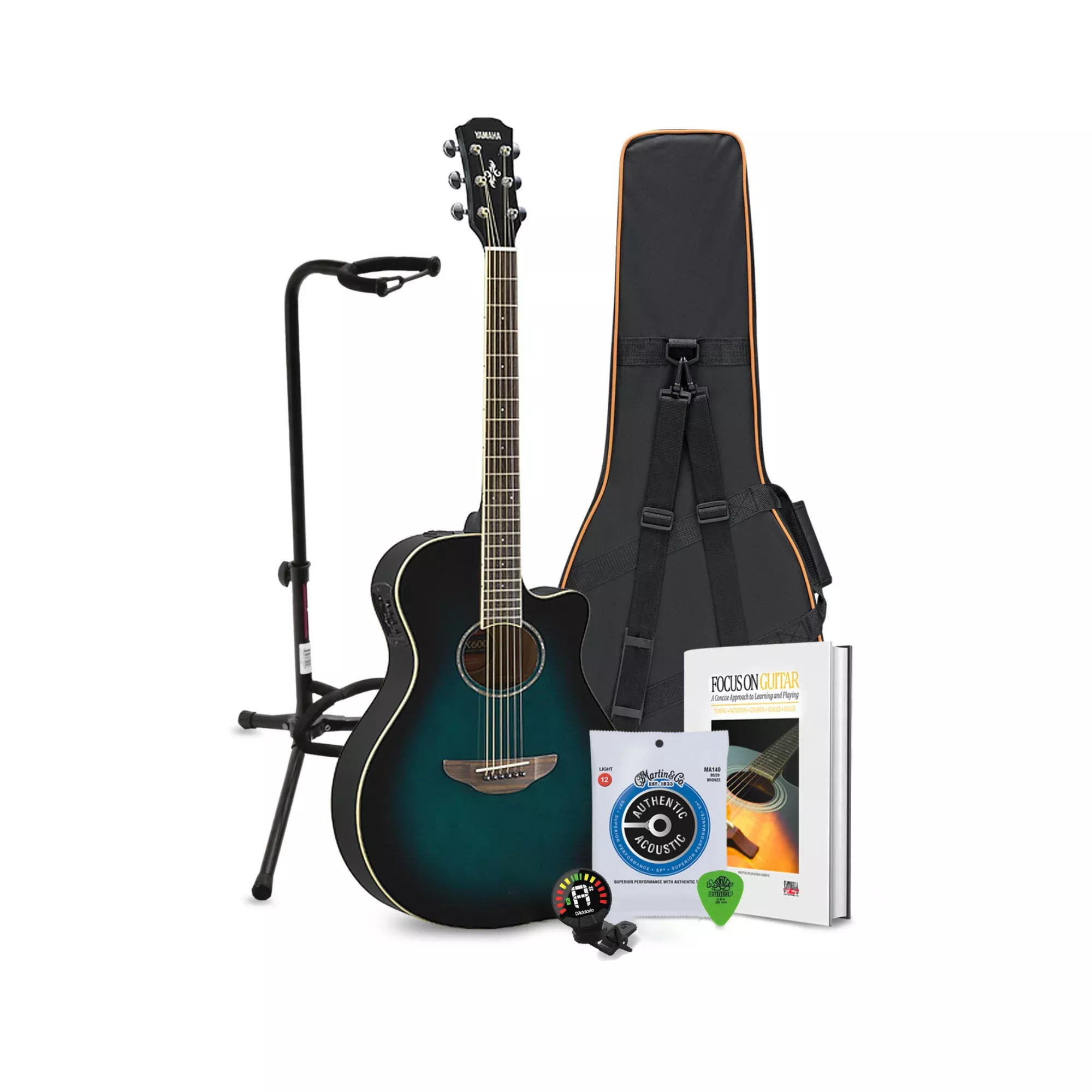 yamaha-apx600obb-thinline-acoustic-electric-guitar-blue-burst-bundle-with-case Yamaha APX600OBB Thinline Acoustic-Electric Guitar (Blue Burst) Bundle with Case