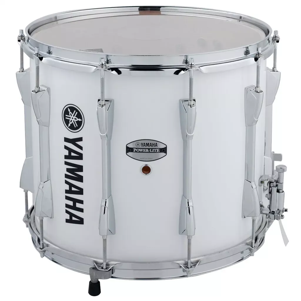 Yamaha Power-Lite MS-6314WR 14x12" Marching Snare Drum, White