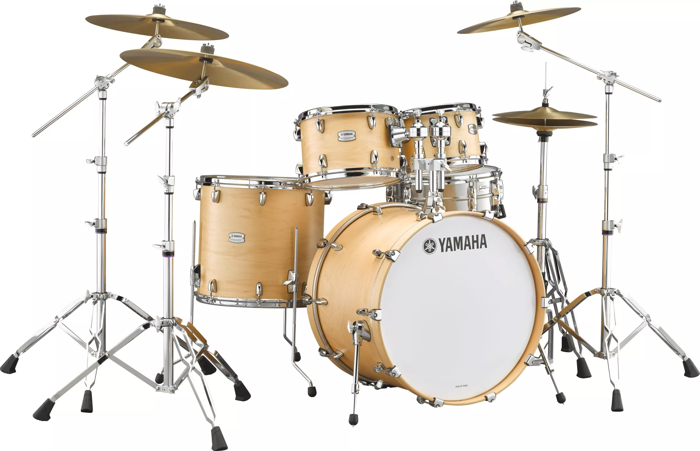 yamaha-tmp2f4-tour-custom-4-piece-shell-pack-butterscotch-satin Yamaha TMP2F4 Tour Custom 4-piece Shell Pack - Butterscotch Satin