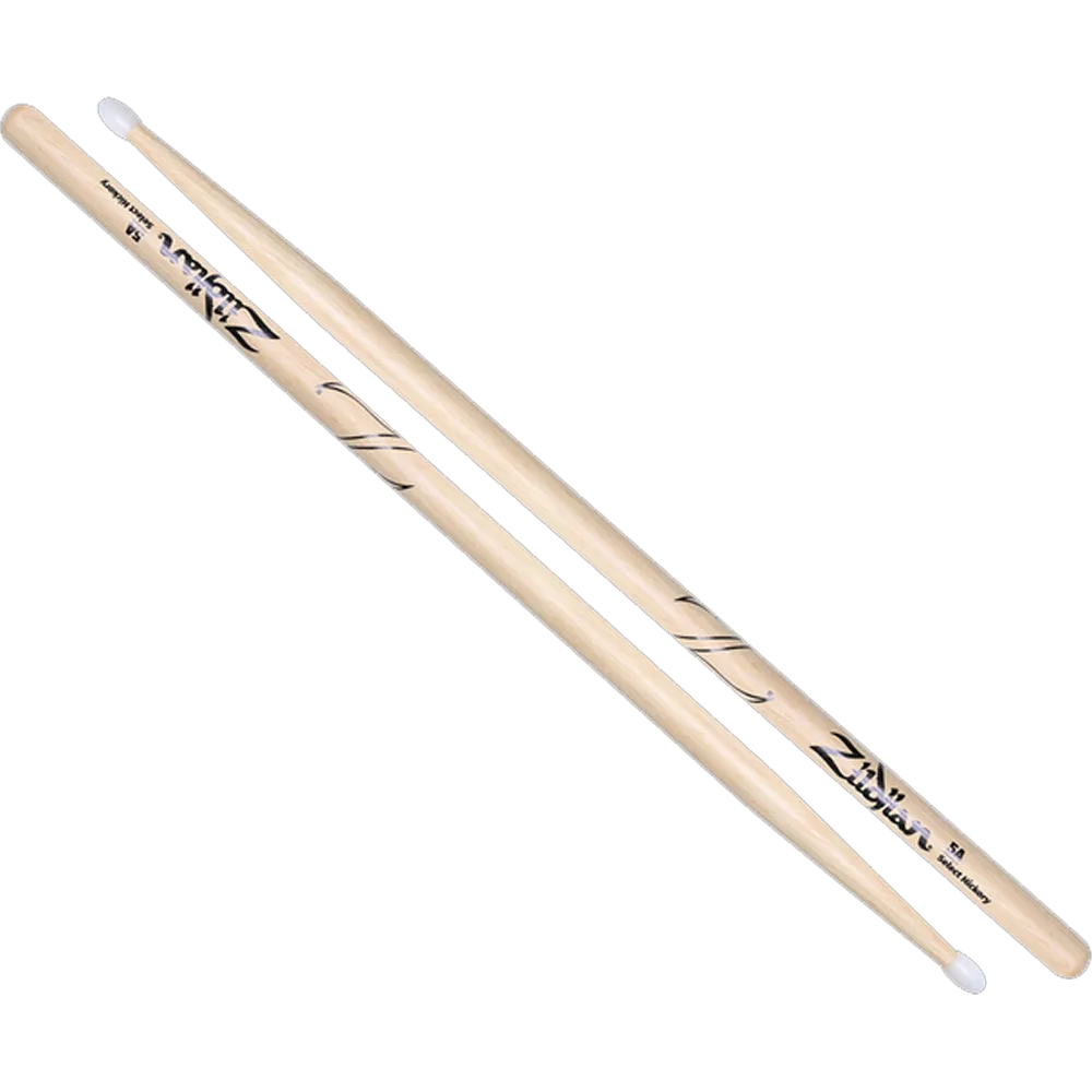 zildjian-hickory-5a-nylon-tip-drumsticks Zildjian Hickory 5A Nylon Tip Drumsticks