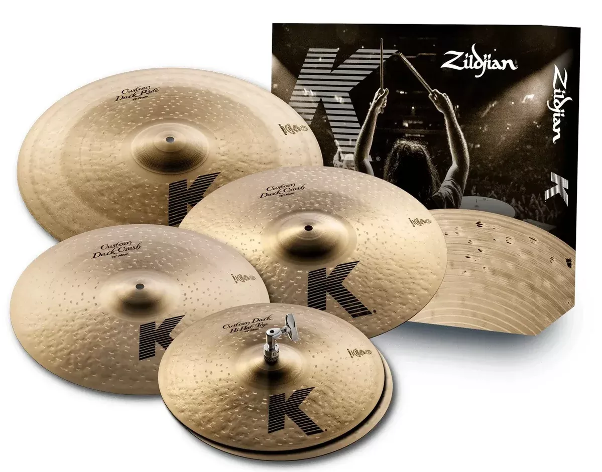 zildjian-k-custom-dark-cymbal-pack-14-16-18-free-20in Zildjian K Custom Dark Cymbal Pack 14-16-18+ FREE 20in