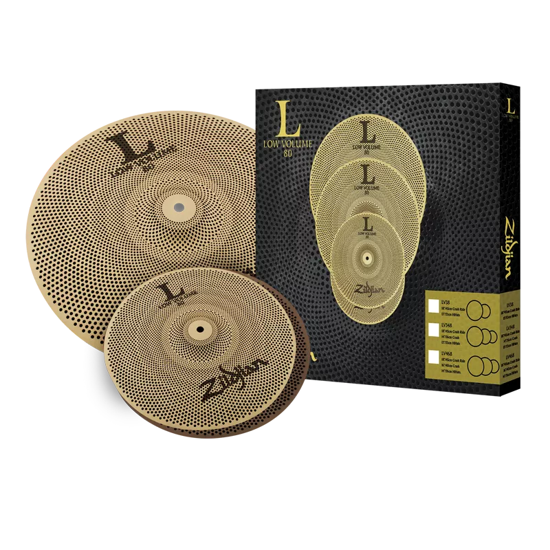 Zildjian L80 Low Volume 13/18 Cymbal Set