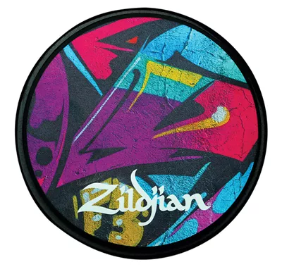 ZILDJIAN ZXPPGRA12 ZILDJIAN GRAFFITI PRACTICE PAD - 12" (DISCONTINUED)